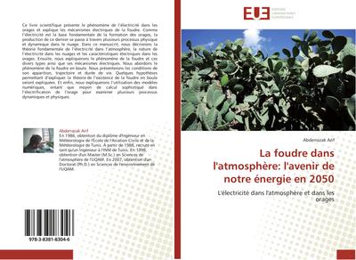 La foudre dans l'atmosphère: l'avenir de notre énergie en 2050 : L'électricité dans l'atmosphère et dans les orages - Abderrazak Arif