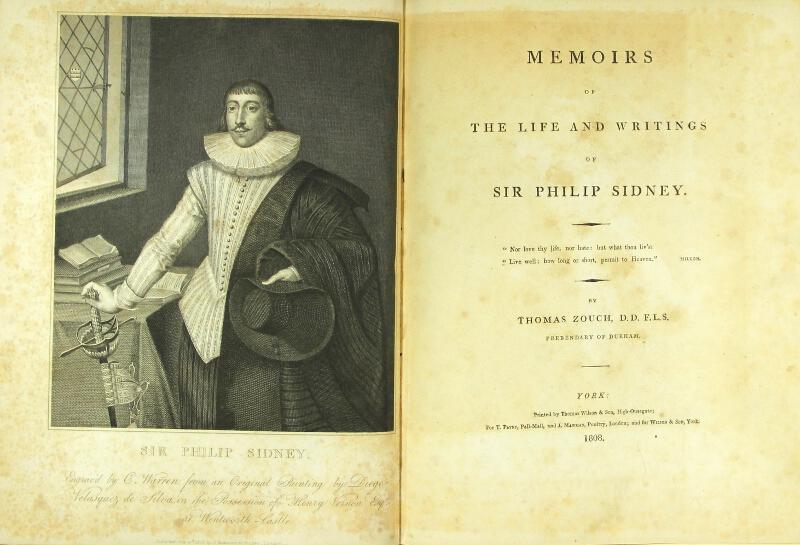 Memoirs of the life and writings of Sir Philip Sidney - Zouch, Thomas