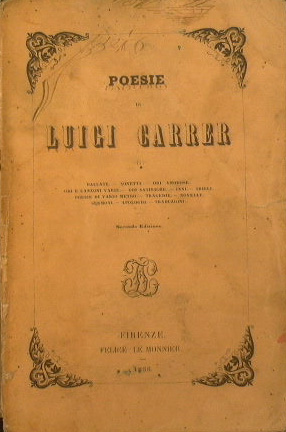 Poesie - Carrer Luigi