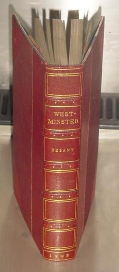 Westminster by Besant, Sir. Walter: Very Good Hardcover