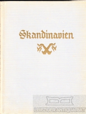 Skandinavien Danemark Schweden Norwegen Finnland Baukunst Landschaft Volksleben Von Anonym Hardcover In Leinwand 1930 Leipziger Antiquariat E K