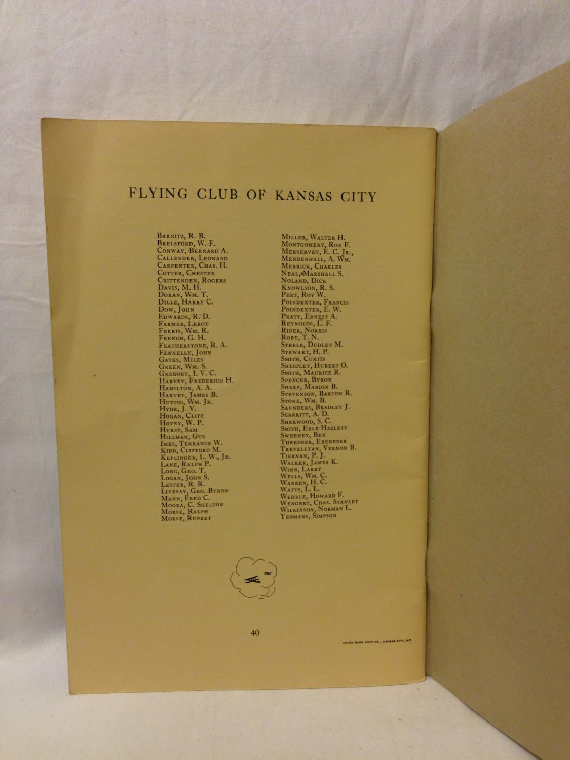 First American Legion Flying Meet October 31stNovember 1st and 2nd