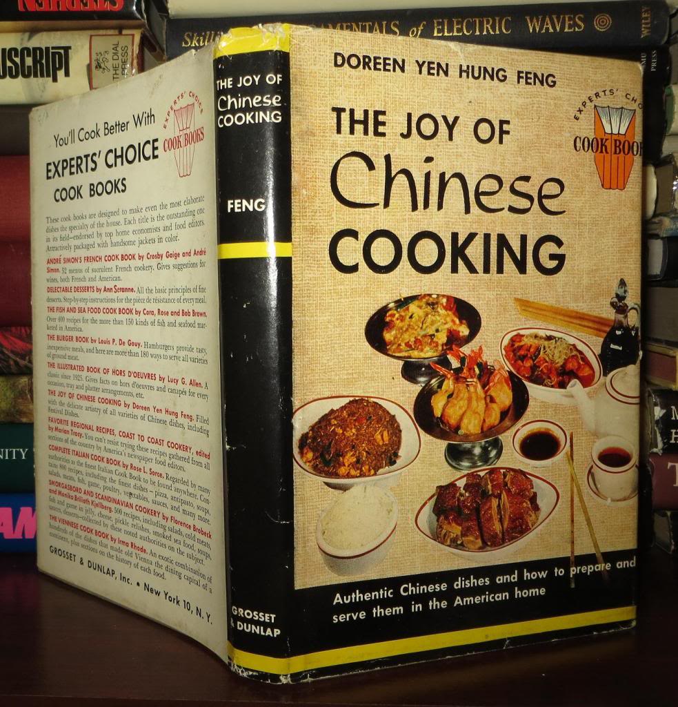 THE JOY OF CHINESE COOKING by Doreen Yen Hung Feng Hardcover Vintage
