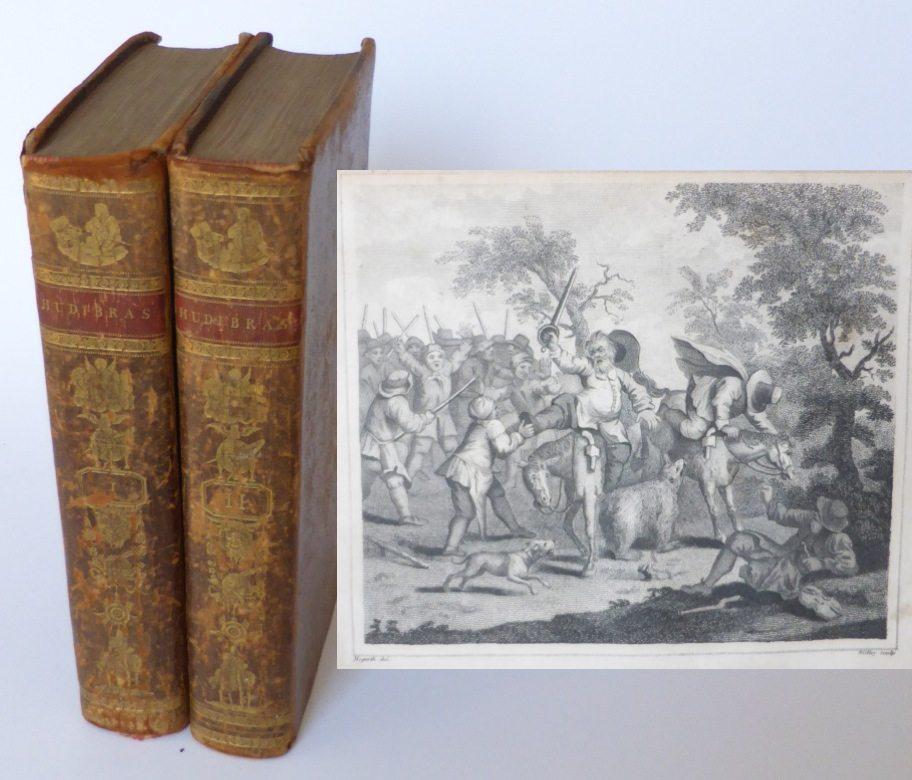 Hudibras, in Three Parts, written in the Time of the Late Wars by Samuel Butler. With Large Annotations and a Preface, by Zachary Grey. In Two Volumes. - Butler, Samuel