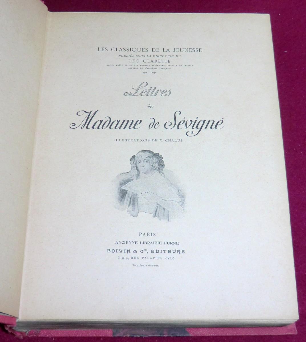 lettre madame de sevigne