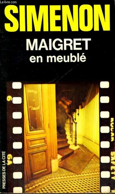 MAIGRET EN MEUBLE - SIMENON Georges