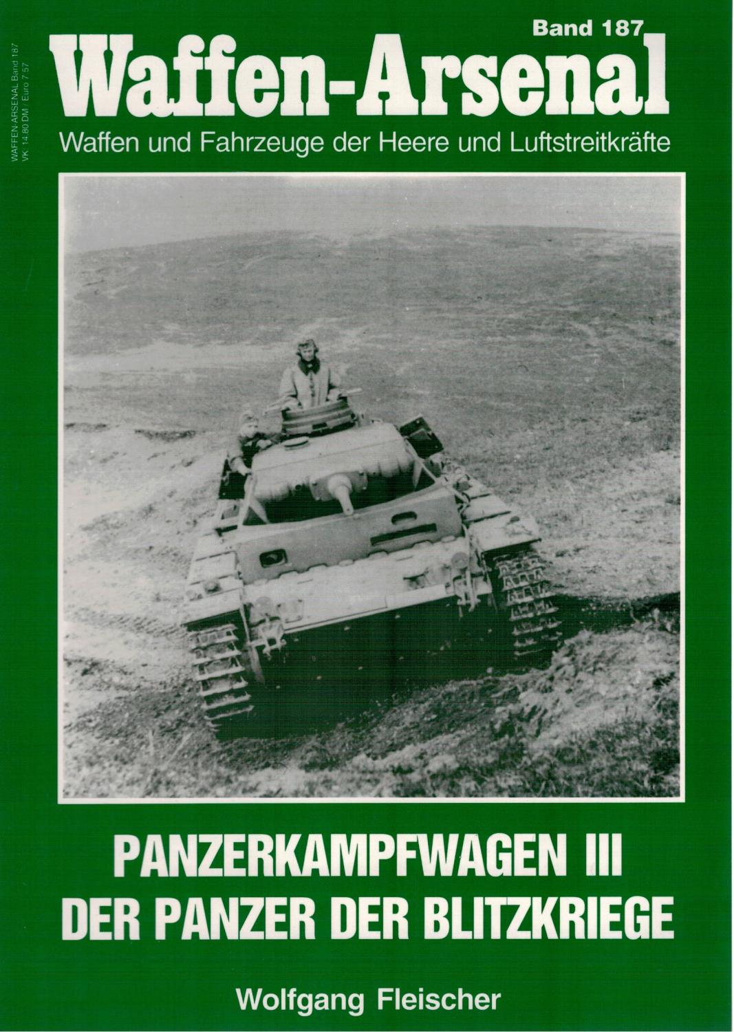 Waffen-Arsenal 187: Panzerkampfwagen III. Der Panzer der Blitzkriege