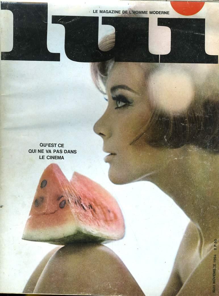 LUI, le magazine de l'homme moderne N° 11 QU'EST CE QUI NE VA PAS