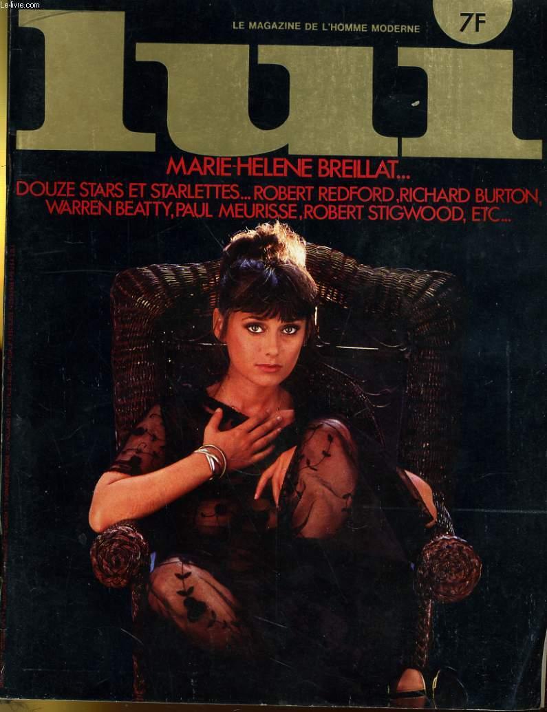 LUI, le magazine de l'homme moderne N° 177 - MARIE-HELENE BREULLAT ...