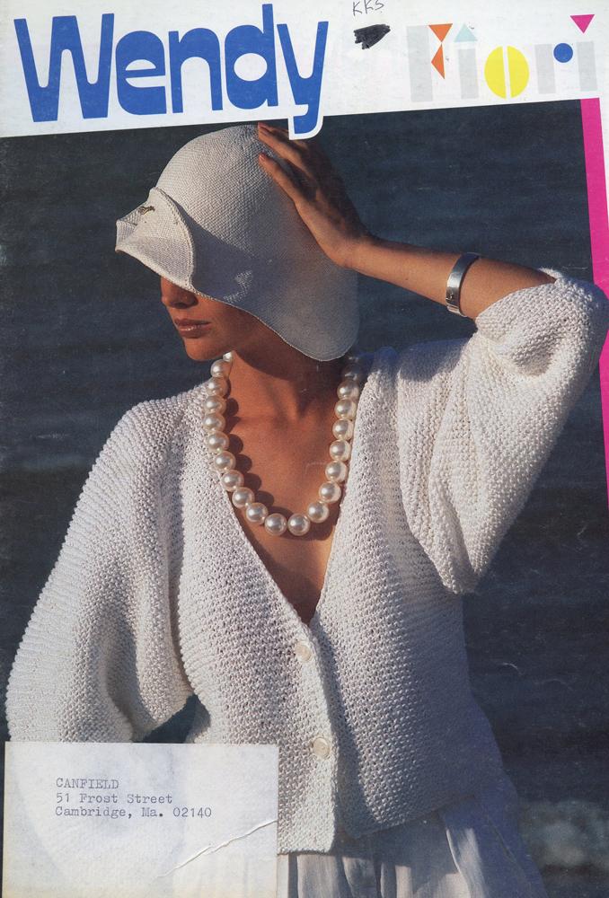 Wendy Fiori Yarn Knitting Pattern Book for Misses Summer Warm Weather  Fashions Carter and Parker