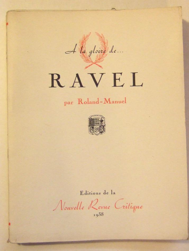 Ravel - Roland-Manuel