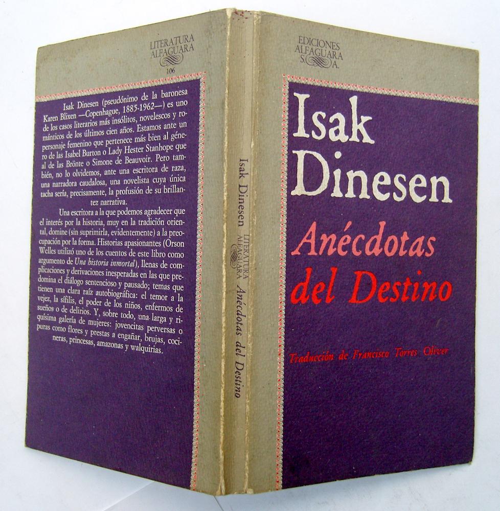 Anécdotas Del Destino - Isak Dinesen