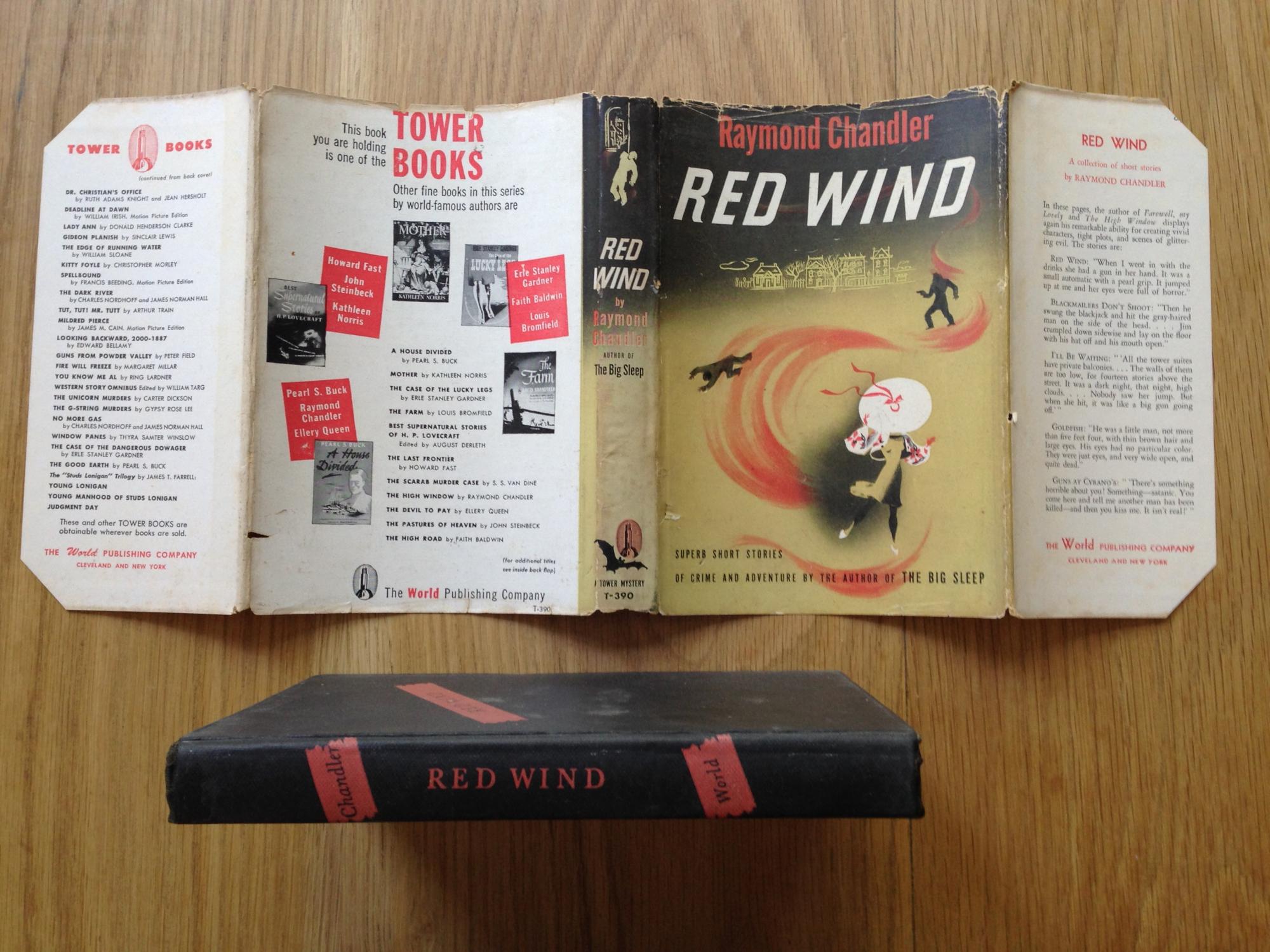 Vind Post Uhyggelig Red Wind by Raymond Chandler: Very Good Hardcover (1946) 1st Edition |  Setanta Books