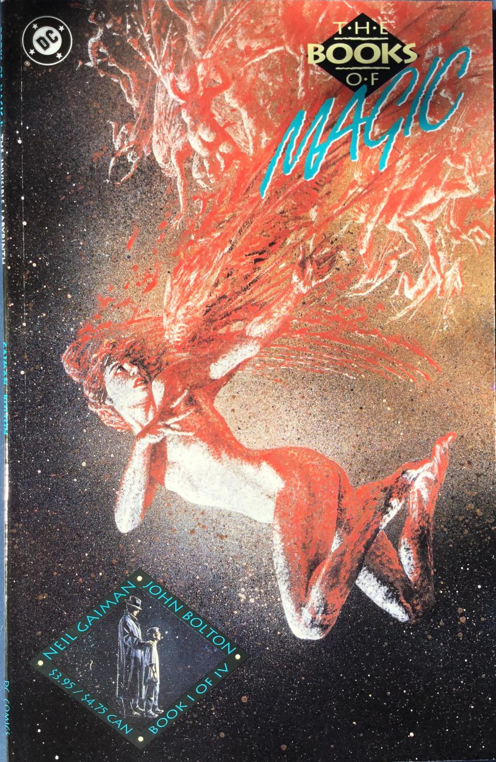 The BOOKS of MAGIC Nos. 1 to 4 (Dec. 1990 to March 1991) Complete 4 Issue Set (NM) by GAIMAN