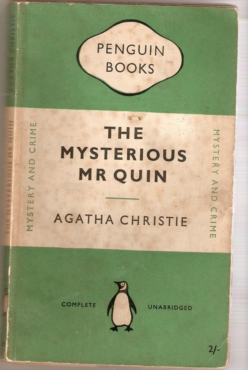 The Mysterious Mr Quinn by Agatha Christie Fair/ Good Pictorial Card