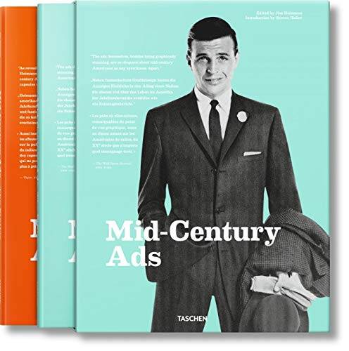 Mid-Century Ads. 2 volumes IN SLIPCASE. Vol. 1: The Fifties. Vol. 2: The Sixties. Introduction by Steven Heller. - HEIMANN, JIM [ED.].