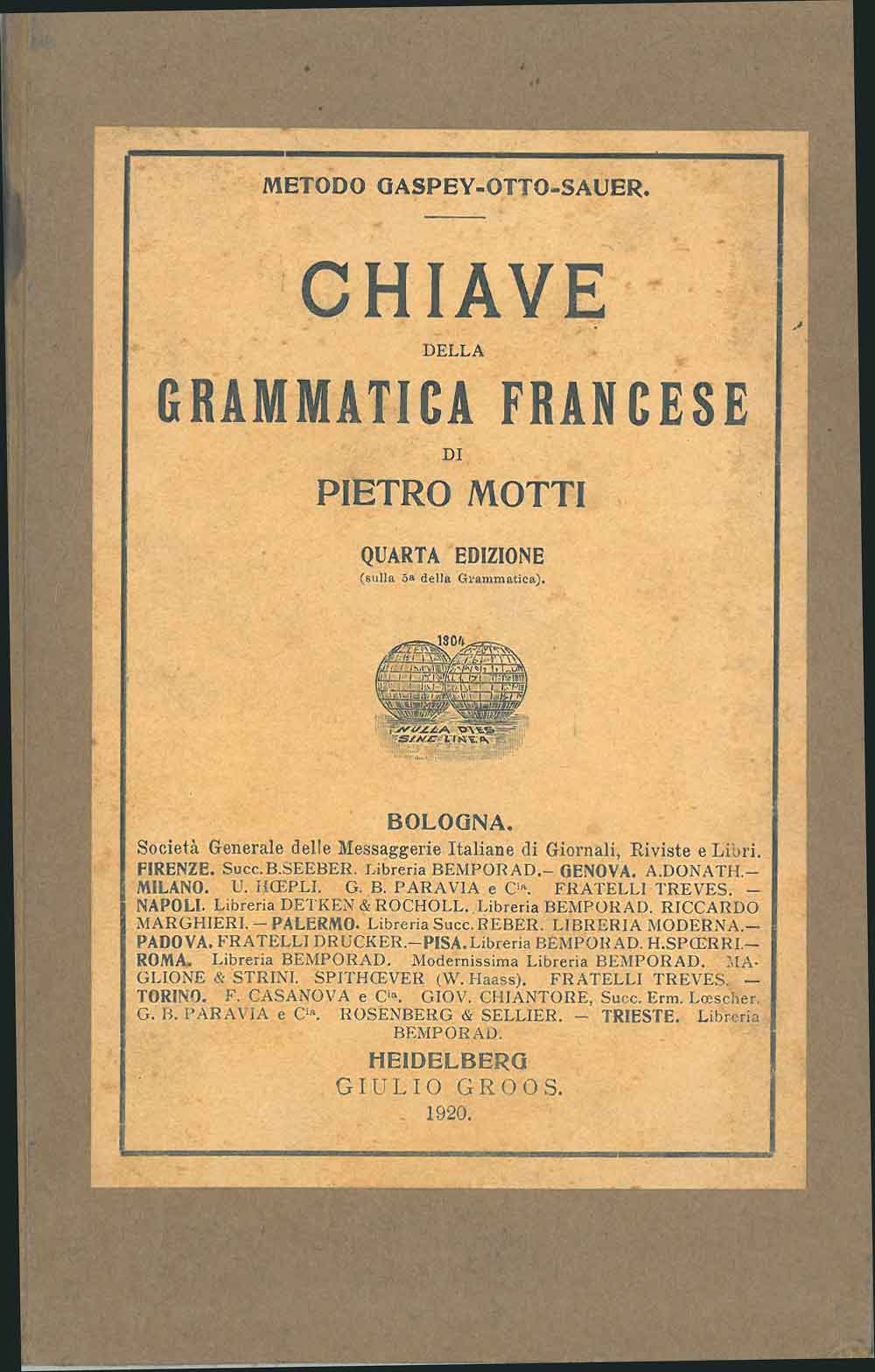 Abebooks Metodo Gaspey-Otto-Sauer. Chiave della grammatica francese