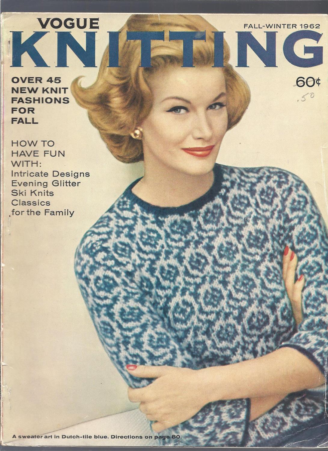 Vogue Knitting Book Fall-Winter 1962