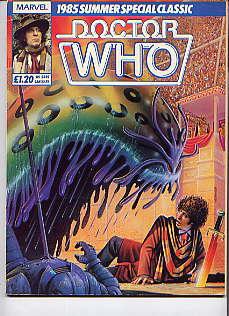 Doctor Who 1985 Marvel Summer Special Classic Pages Comic Stories-50 UNREAD 