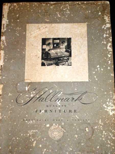 Hallmark Quality Furniture by Unknown Fair Softcover 1941