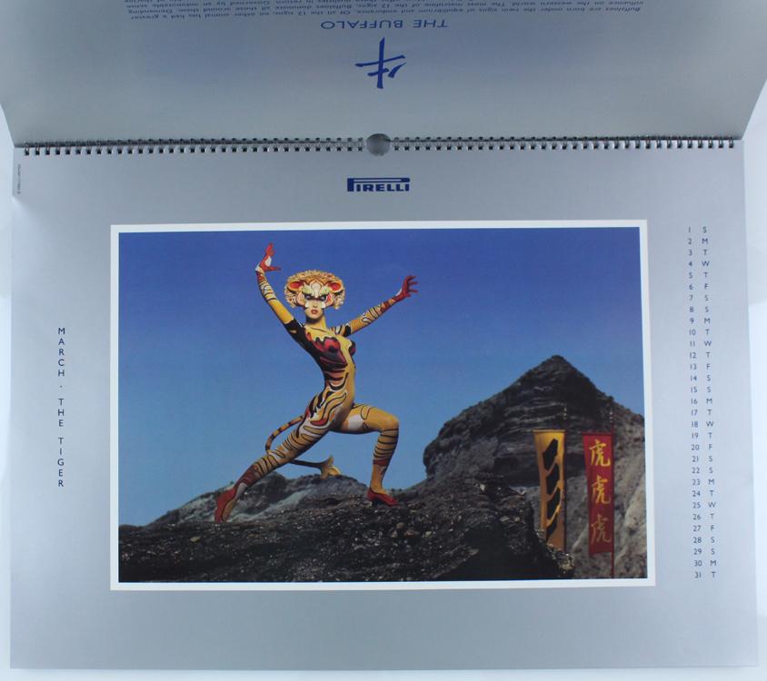 THE PIRELLI CALENDAR 1992.: by Arrowsmith Clive (photographer).: (1991 