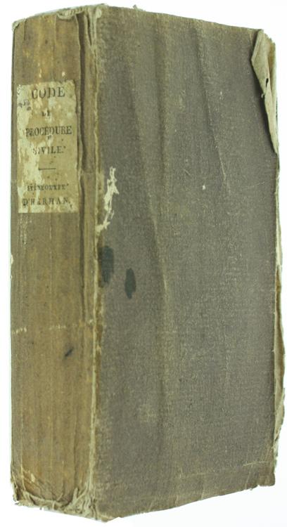 Abebooks CODE DE PROCEDURE CIVILE Edition stéréotype conforme a l'édition originale de l'Imprimerie Impériale Avec une Table analytique et raisonnée des matières - Stéréotype d'Herhan.: