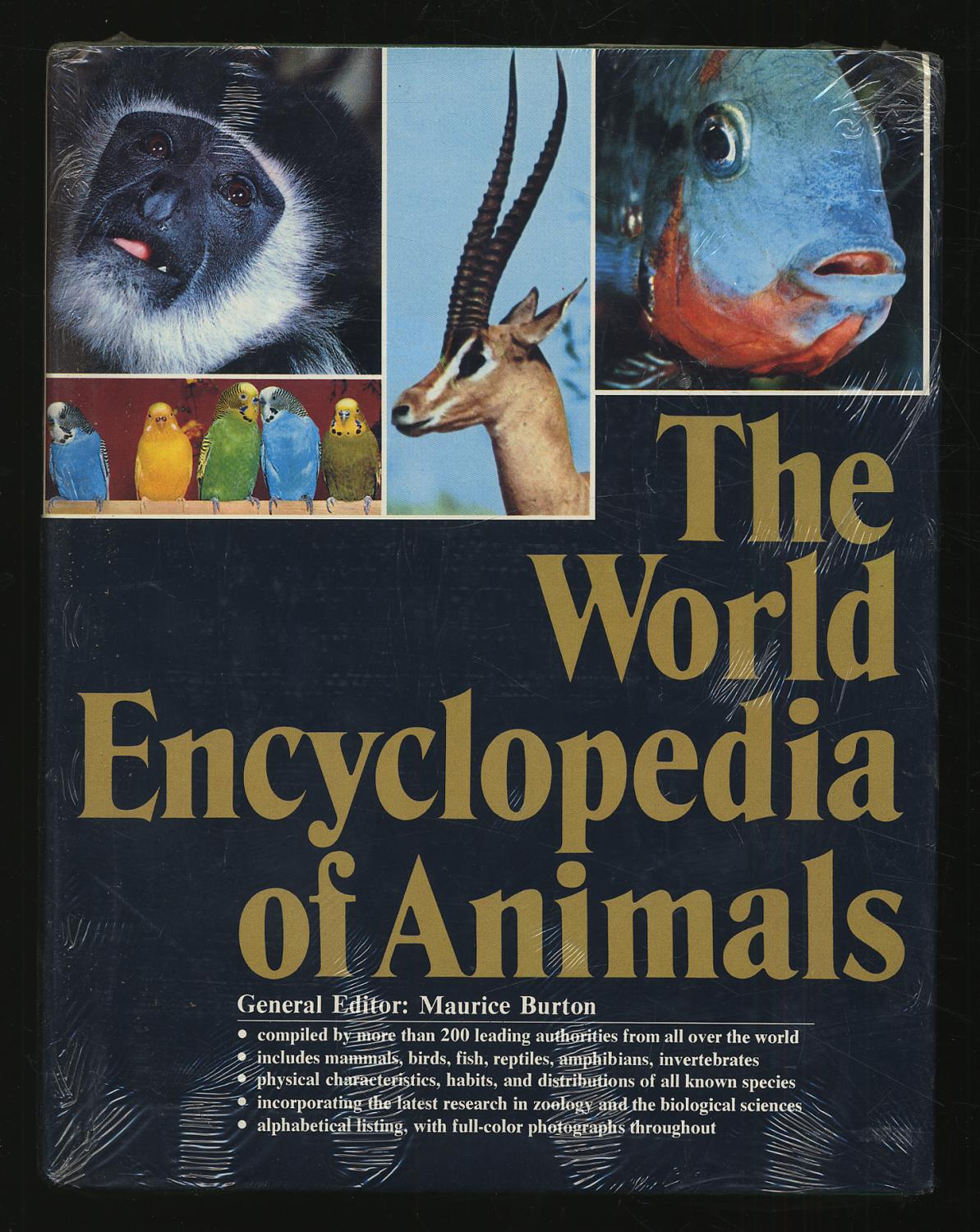 The World Encyclopedia of Animals - BURTON, Maurice (editor)