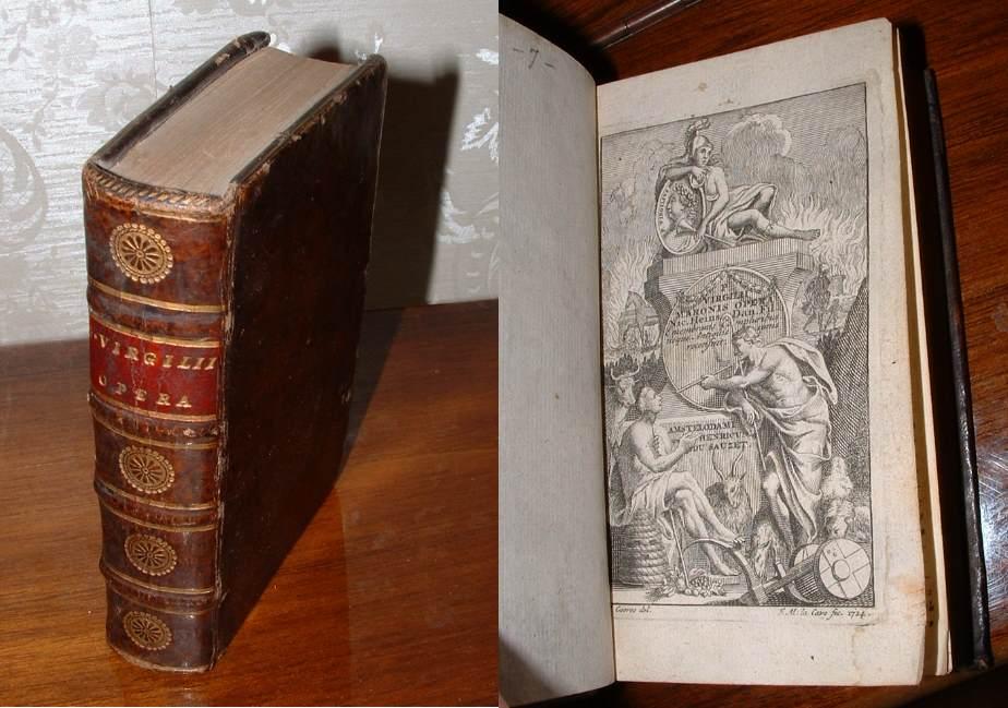 Opera By P Virgilii Maronis Virgil Very Good Hardcover 1724