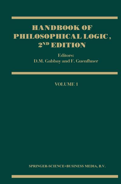 Handbook of Philosophical Logic - Franz Guenthner