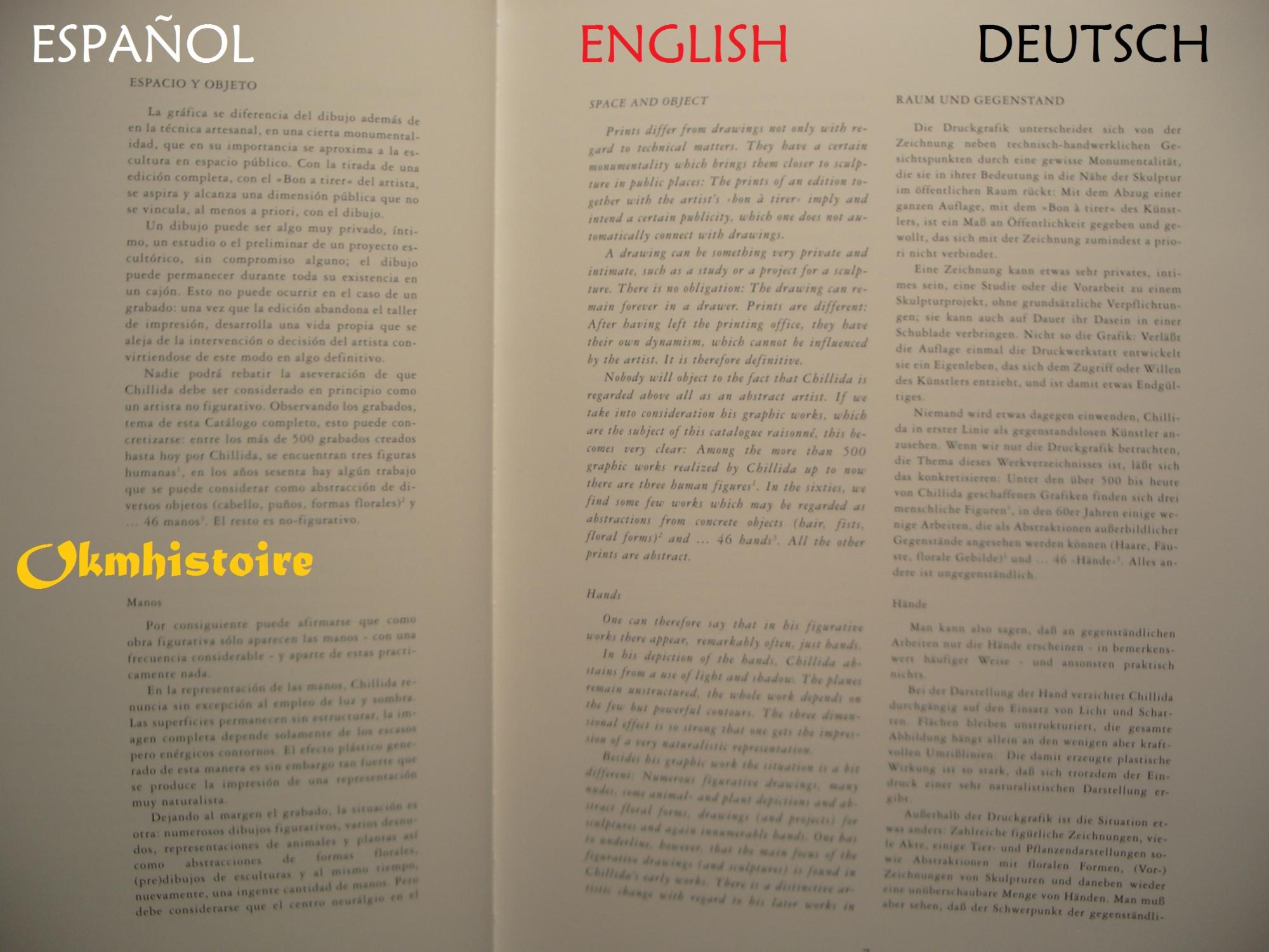 EDUARDO CHILLIDA - Opus P II ----------- Werkverzeichnis der EDUARDO CHILLIDA - Opus P II ----------- Werkverzeichnis der