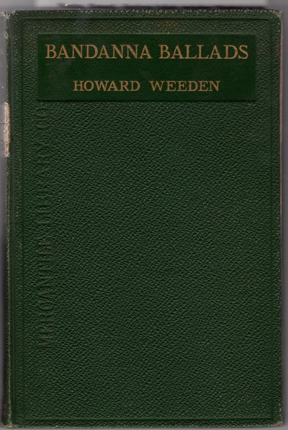 Bandanna ballads, including "Shadows on the Wall." Verses and pictures