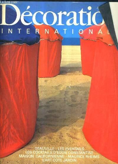 DECORATION INTERNATIONALE N°62 JUIN 1983 - expositions ventes événements à londres pleins feux sur patrick raynaud - comme d'extravagants papillons d