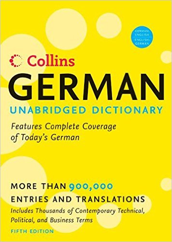 Collins German Unabridged Dictionary 5th Edition - HarperCollins Publishers Ltd.