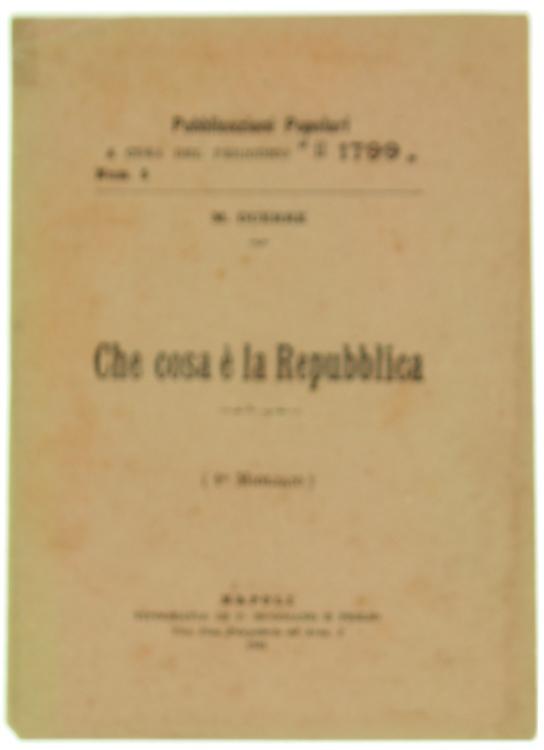 Abebooks CHE COSA E' LA REPUBBLICA.: