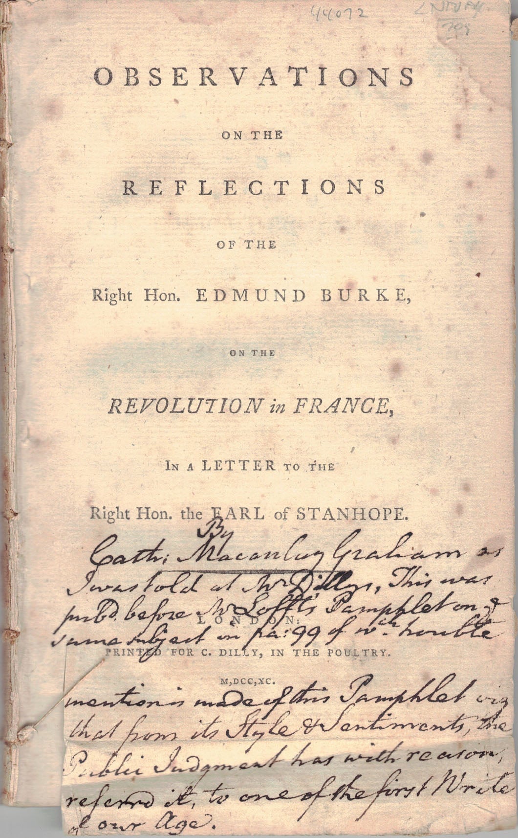 in his reflections on the revolution in france edmund burke in his reflections on the revolution in france edmund burke