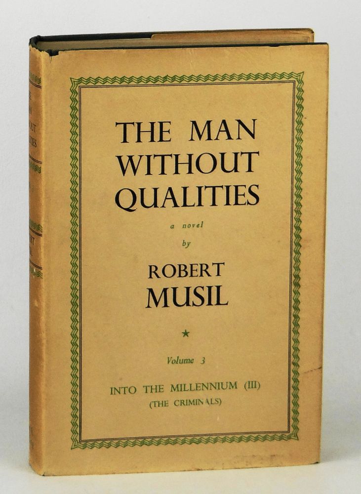 book the man without qualities book the man without qualities
