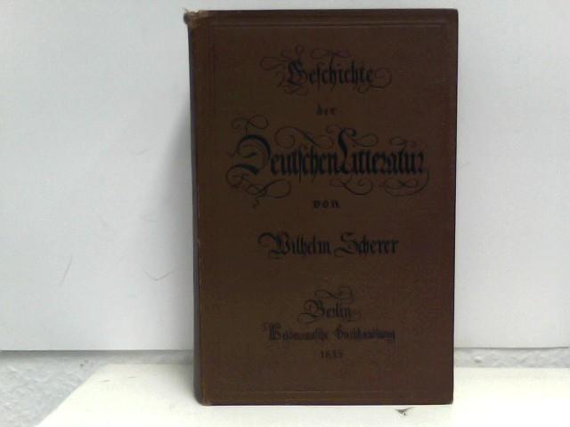 Geschichte der Deutschen Litteratur - Scherer, Wilhelm