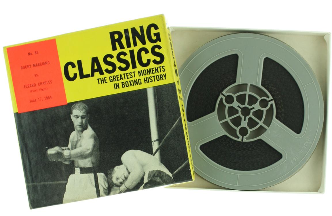 Abebooks ROCKY MARCIANO vs EZZARD CHARLES (first fight) June 17 1954 - RING CLASSICS No. 83 (8 mm original film):