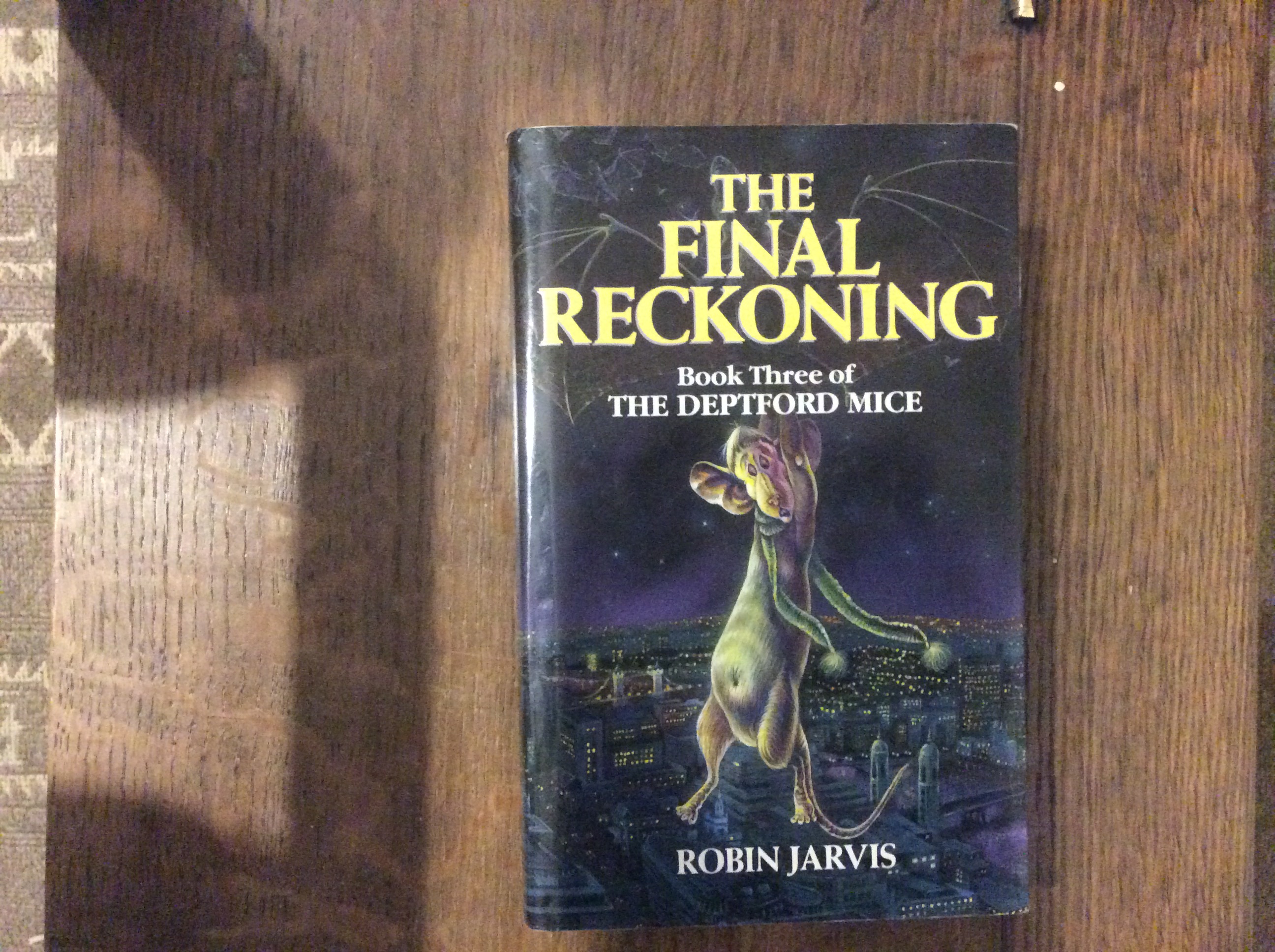 The　by　Jarvis,　****UK　Hardcover　Very　Deptford　Edition　Trilogy　Reckoning,　(1990)　The　BRITOBOOKS　of　Good　Mice　Final　Robin:　First　Book　1ST/1ST***