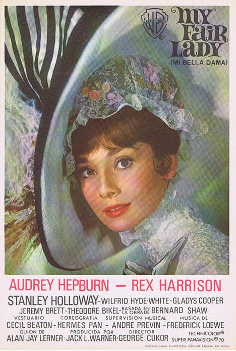 MY FAIR LADY - Director: George Cukor - Actores: Audrey Hepburn y