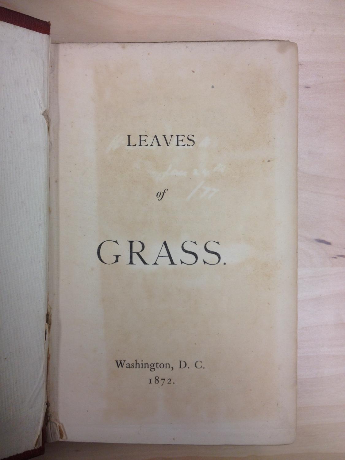 leaves of grass by walt whitman leaves of grass by walt whitman