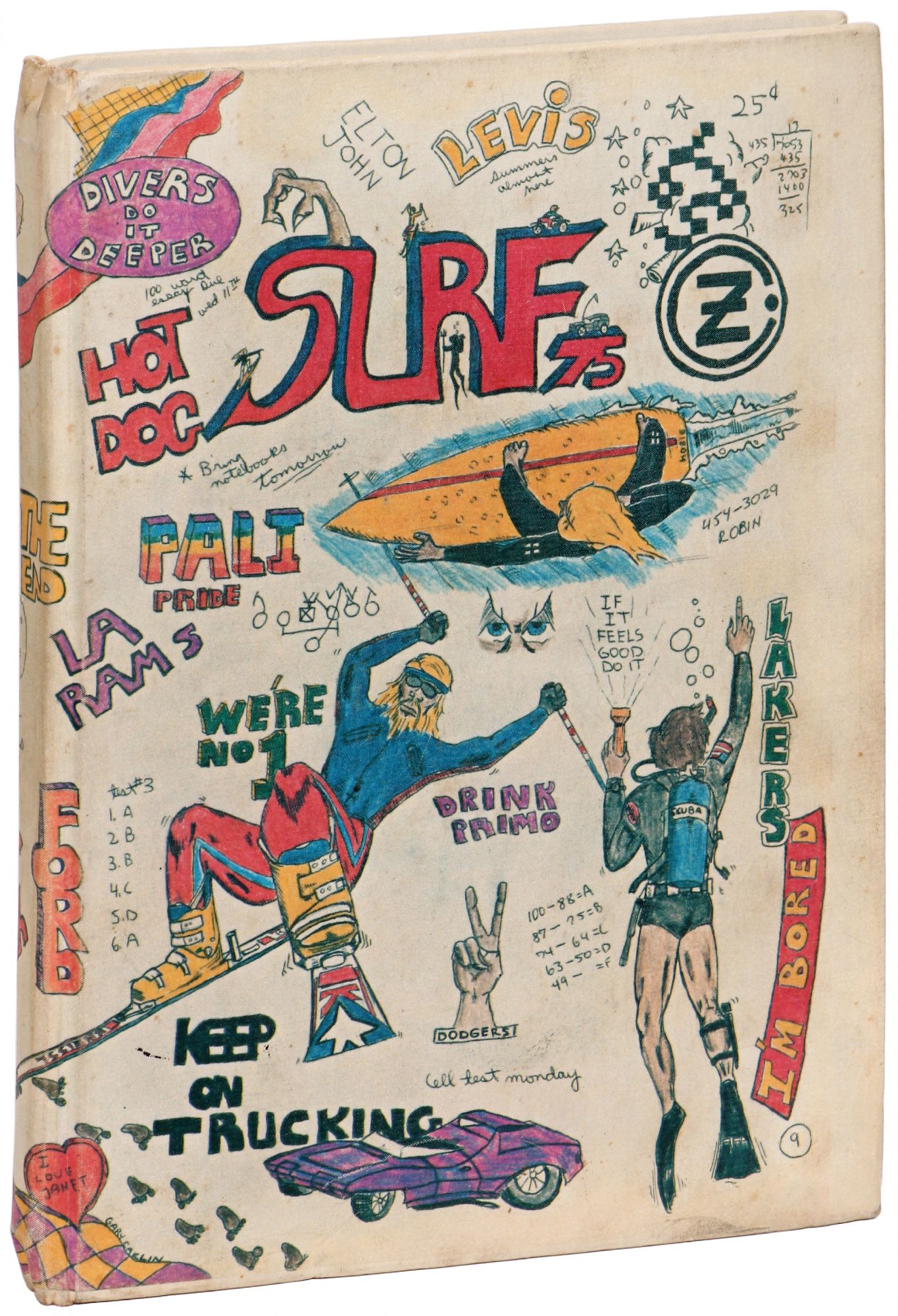 [Pacific Palisades High School Yearbook] Surf '75 by (ROBACK, Dave