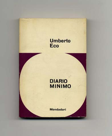 Diario Minimo - 1st Edition/1st Printing by Eco, Umberto
