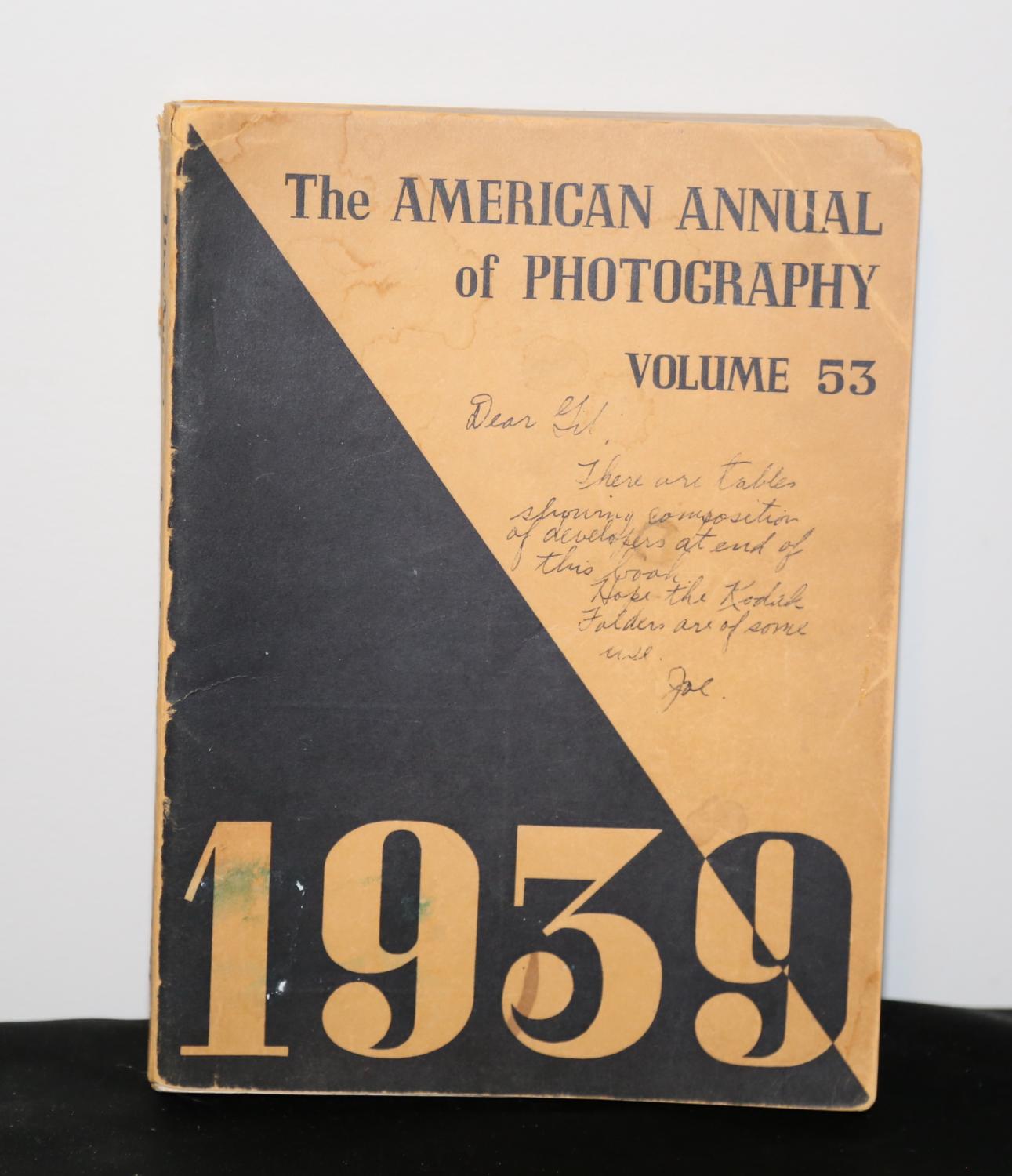 The American Annual of Photography Volume 53 by Fraprie, Frank ( editor ...