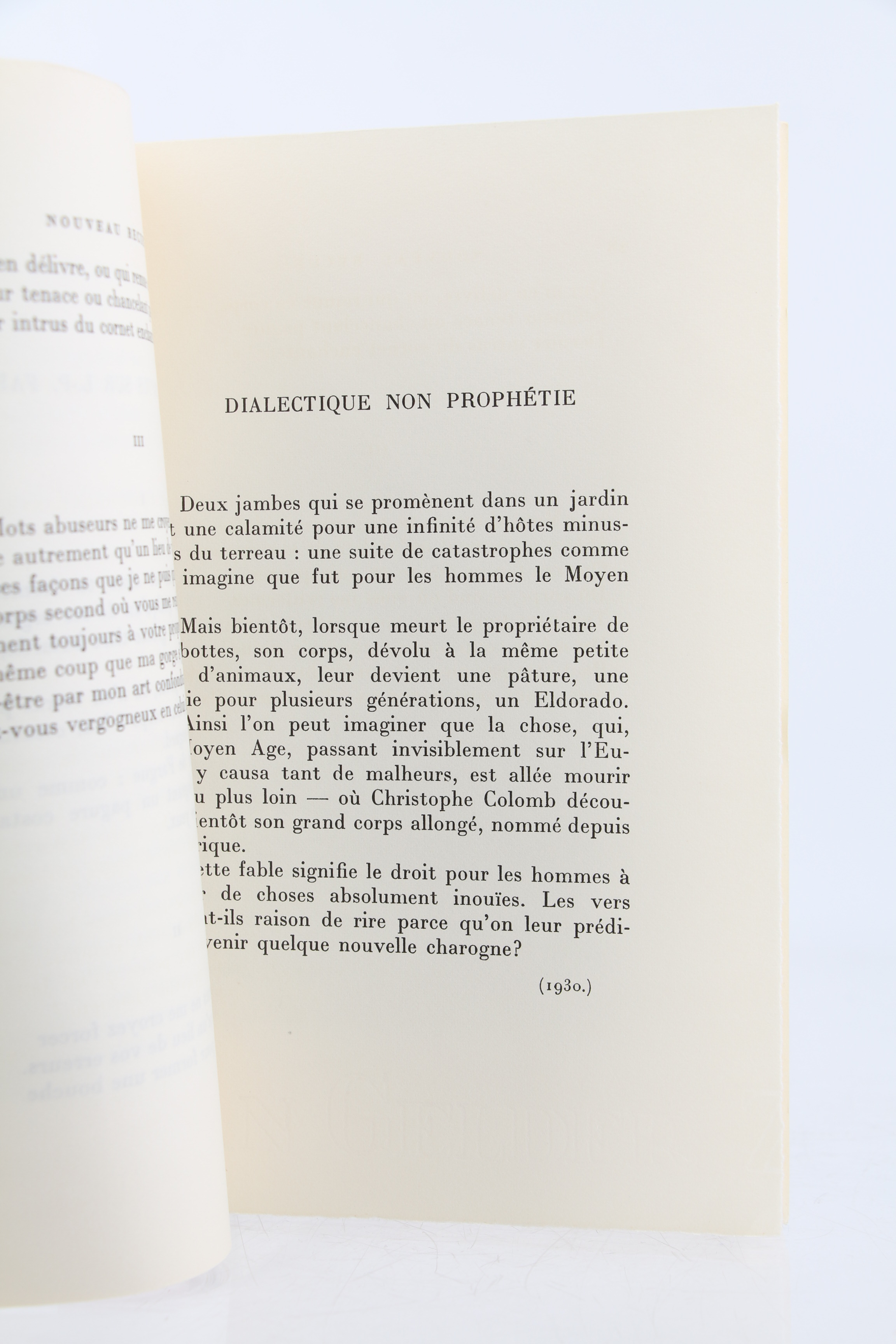 Nouveau recueil by PONGE Francis: couverture souple (1967) | Librairie ...