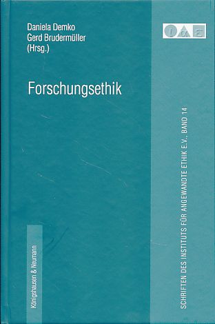 Forschungsethik - Demko, Daniela und Gerd Brudermüller (Hrsg.)