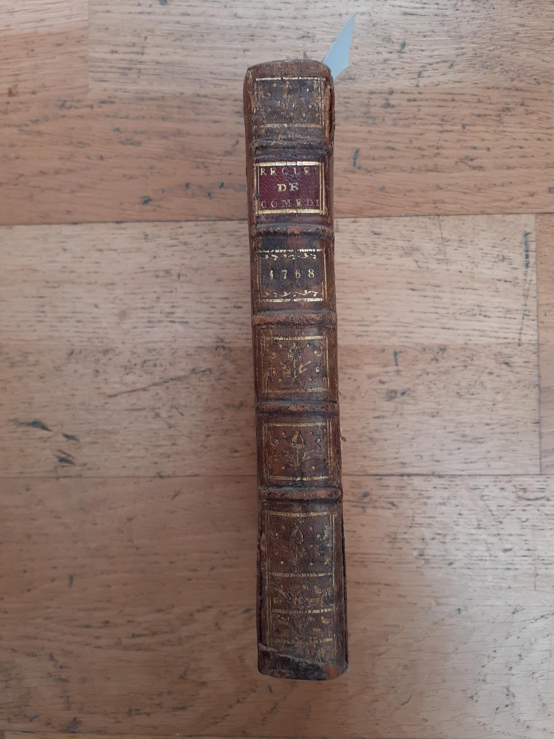 1768 en toute lettre en anglais