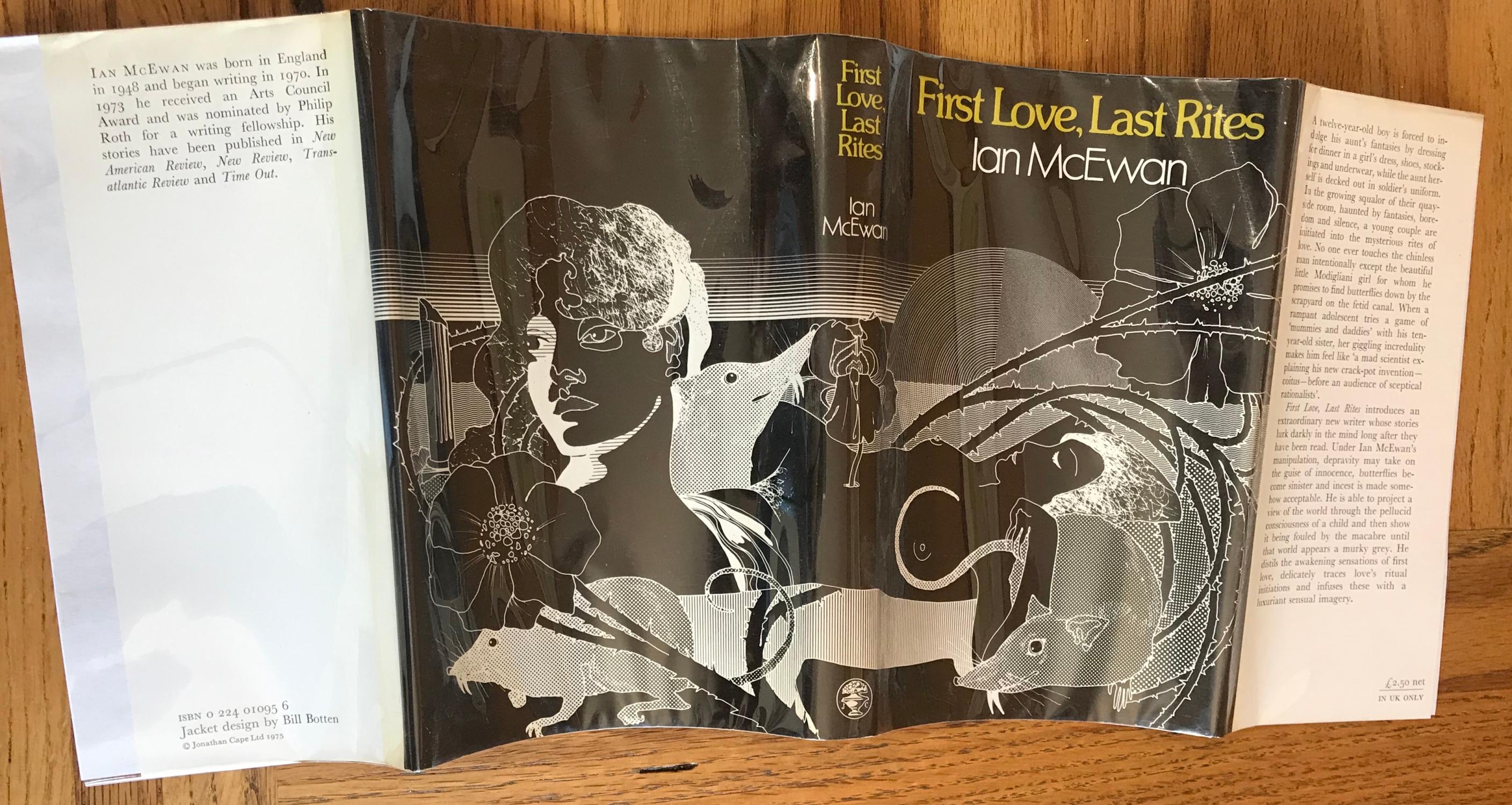 FIRST LOVE, LAST RITES by McEWAN IAN: Hard Cover (1975) First Edition ...