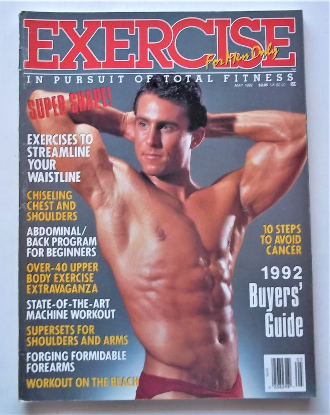 Exercise For Men Only May 1992 Magazine In Pursuit Of Total Fitness exercise-for-men-only-may-1992-magazine-in-pursuit-of-total-fitness