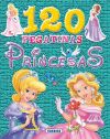 120 pegatinas princesas - VV.AA.